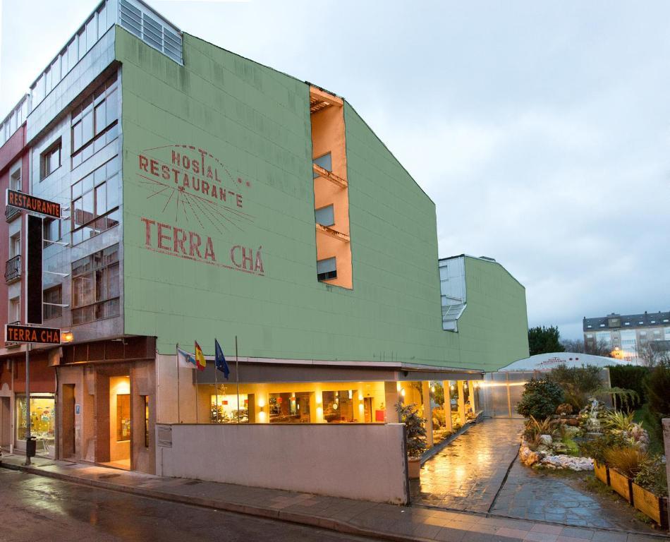 Hostal Restaurante Terra Chá Vilalba Esterno foto