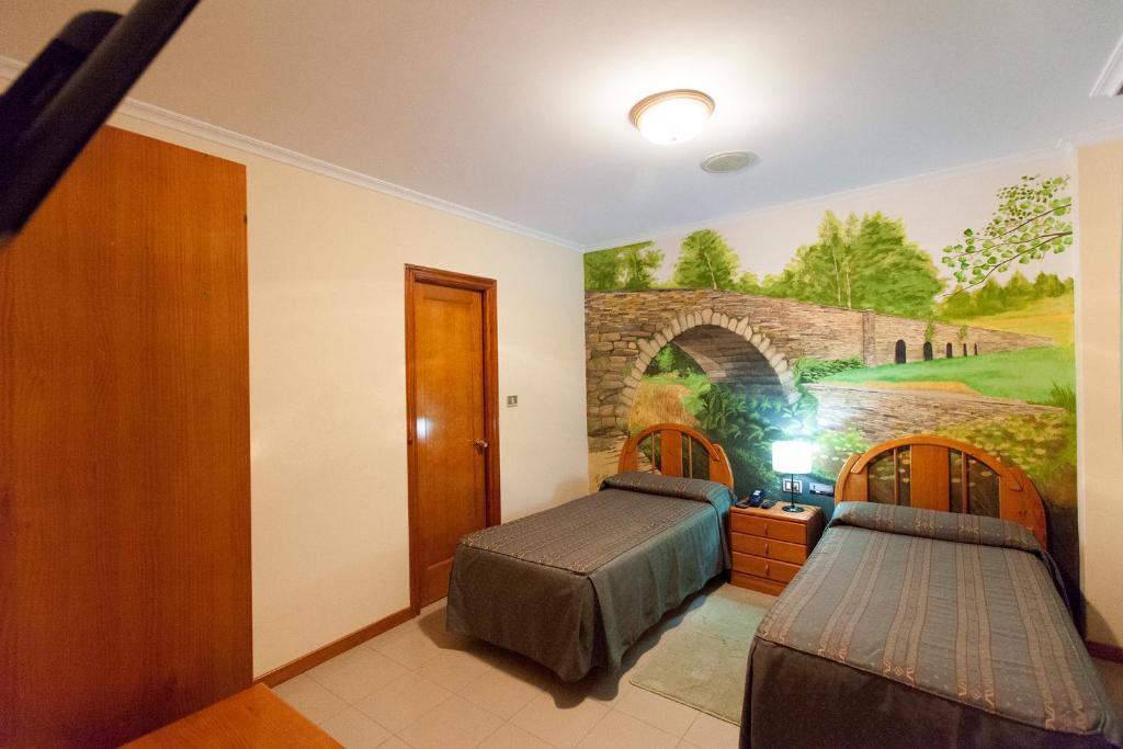 Hostal Restaurante Terra Chá Vilalba Esterno foto