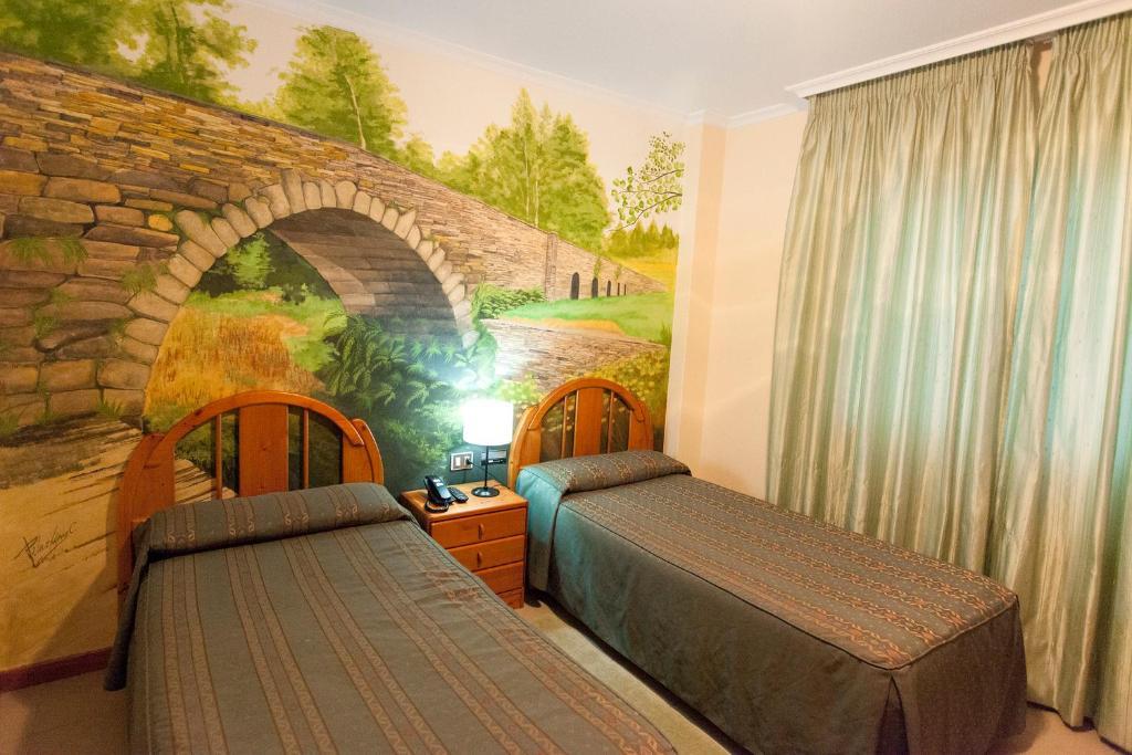 Hostal Restaurante Terra Chá Vilalba Esterno foto